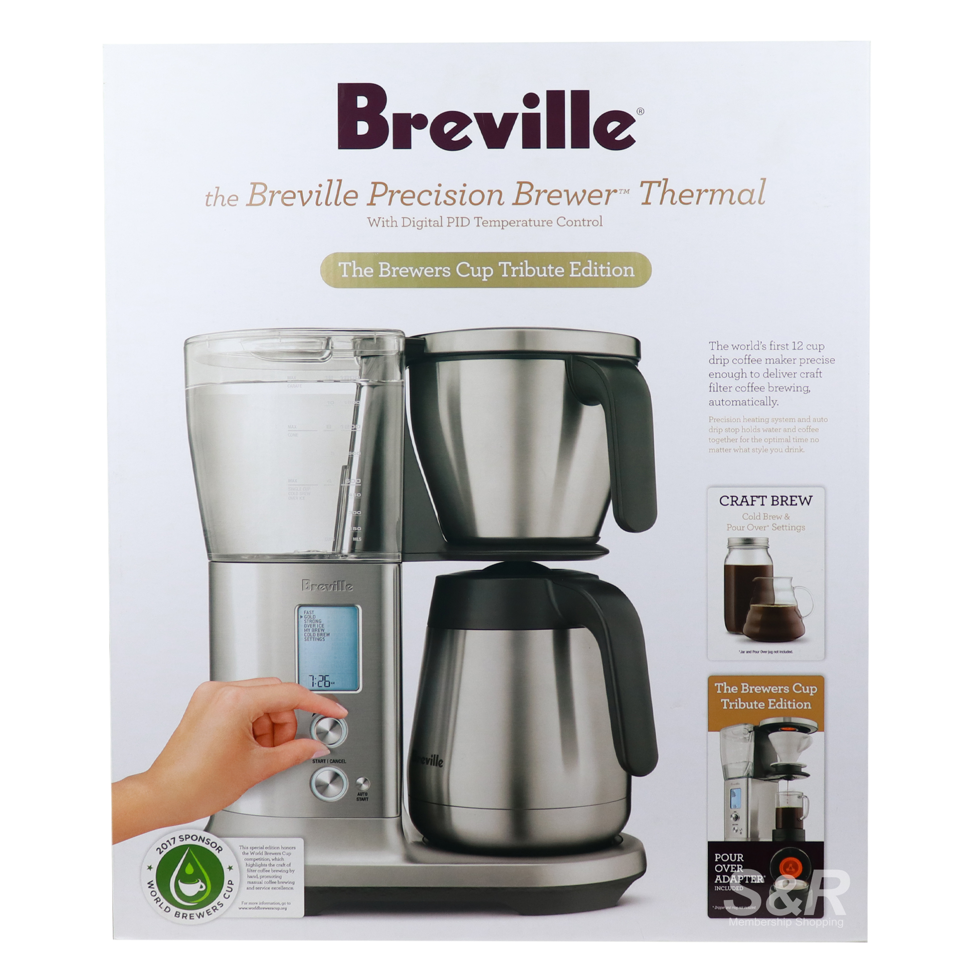 Breville the Breville Precision Brewer Thermal BDC455BSS